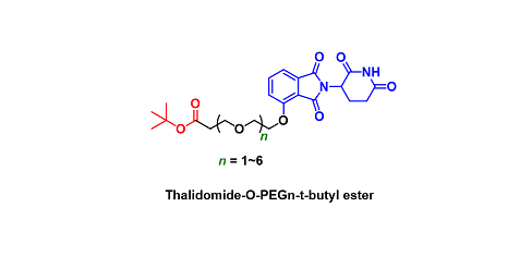 Thalidomide-O-PEGn-t-butyl ester
